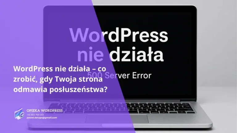 WordPress nie działa – błąd na stronie internetowej