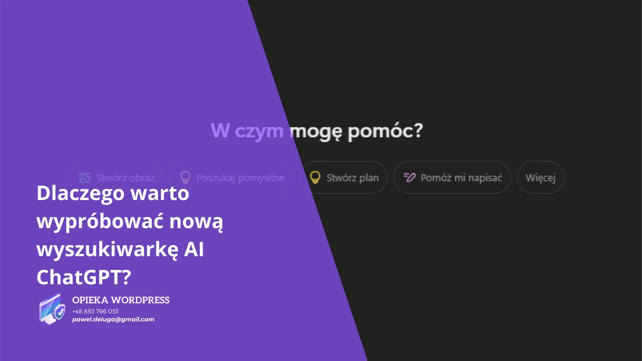 Dlaczego warto wypróbować nową wyszukiwarkę AI ChatGPT?