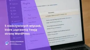 Widok panelu WordPress z otwartą listą zainstalowanych wtyczek