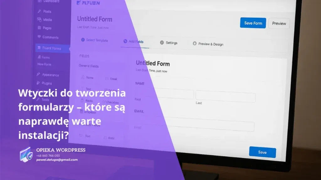 Tworzenie formularza kontaktowego w edytorze WordPress