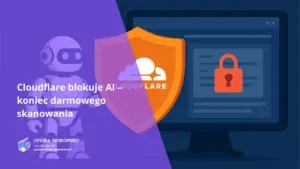 Symboliczna blokada sztucznej inteligencji przed dostępem do treści online